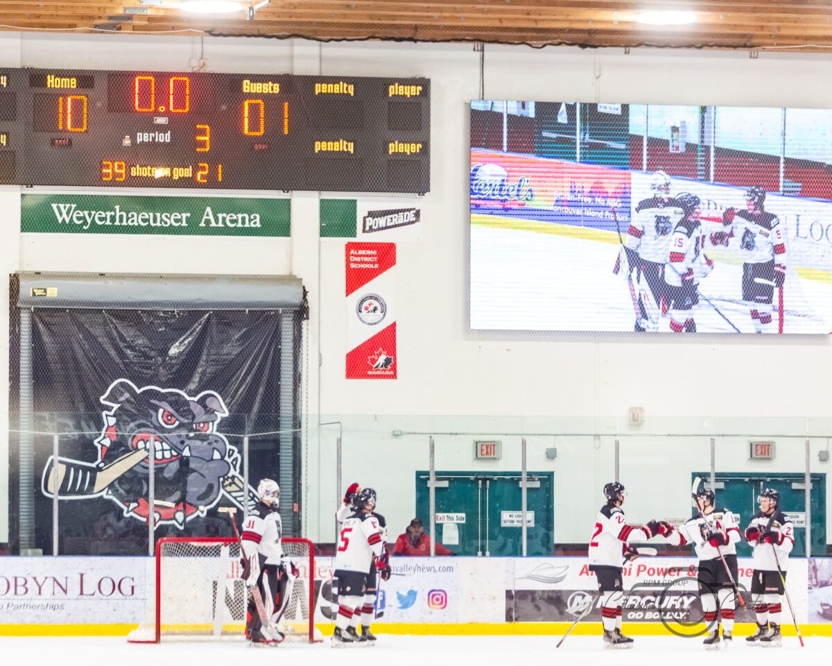 Surrey Eagles at Alberni Valley Bulldogs at Alberni Valley Multiplex - Weyerhaeuser Arena