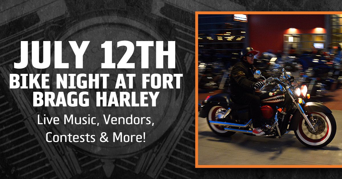 Bike Night at Fort Bragg Harley