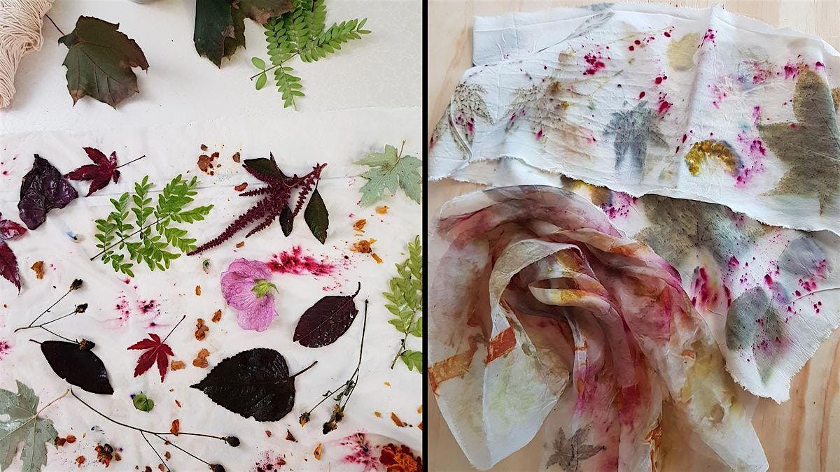Introduction to Botanical Eco-Printing on Textile with artist Dani Song