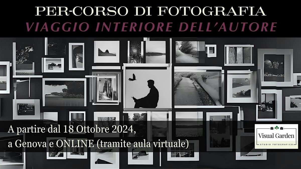 PerCorso di Fotografia - Viaggio Interiore dell'Autore - ONLINE