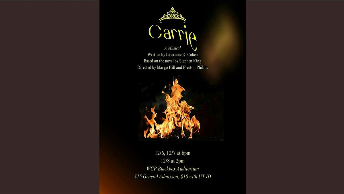 UTG Presents: Carrie - The Musical