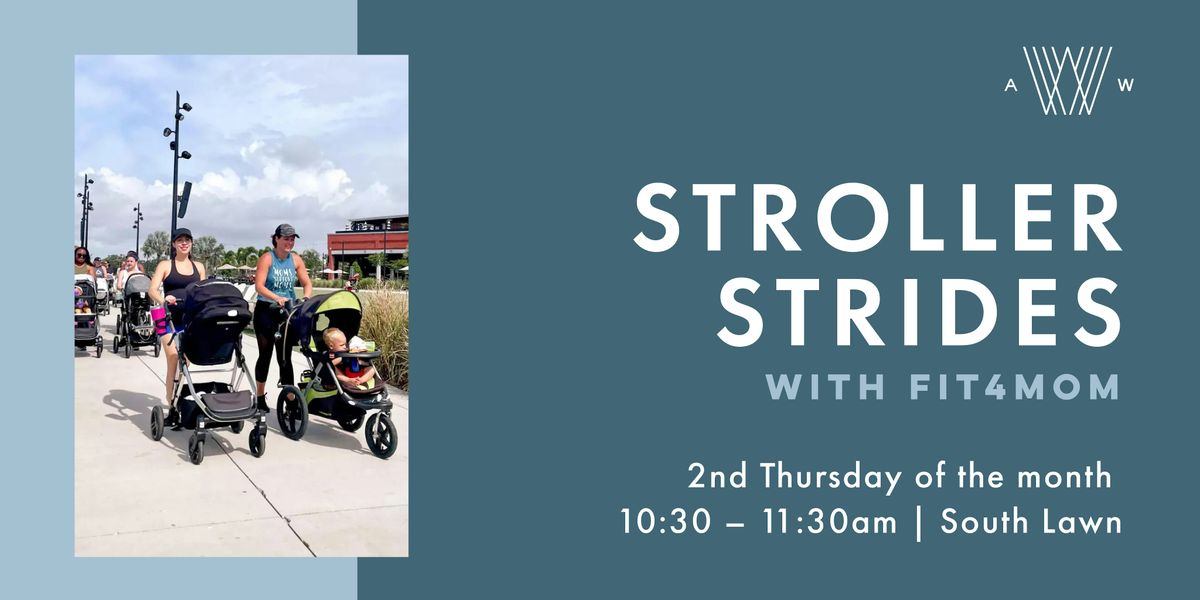 Stroller Strides with FIT4MOM