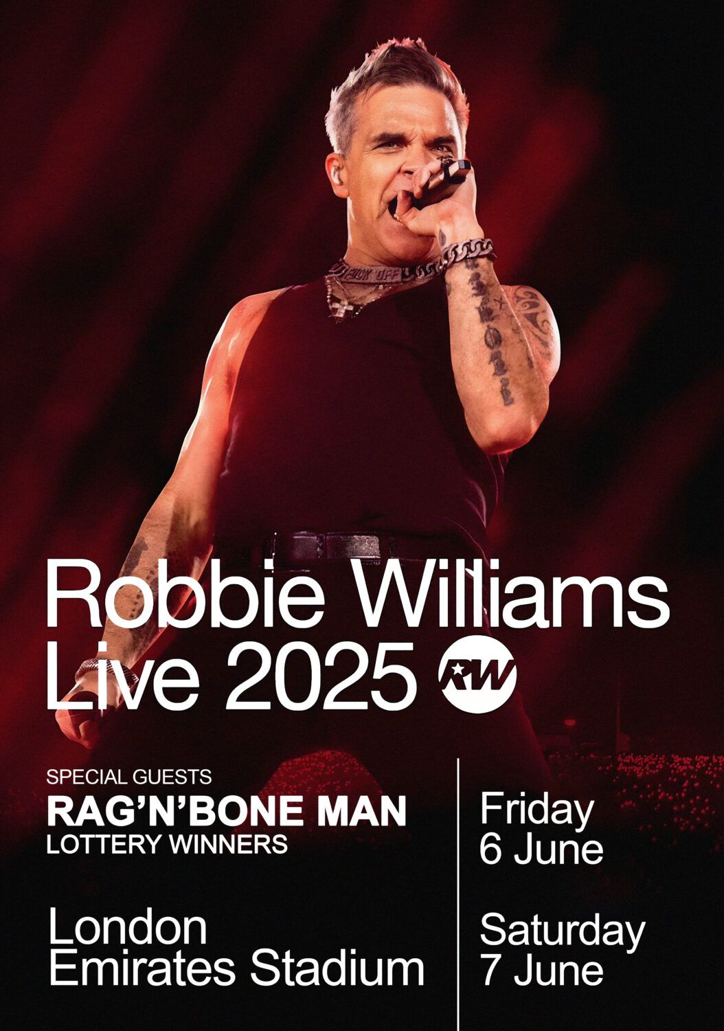 Robbie Williams at Liverpool Olympia