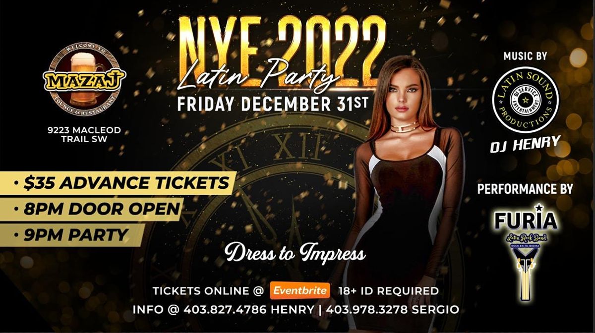 NYE 2022 LATIN PARTY