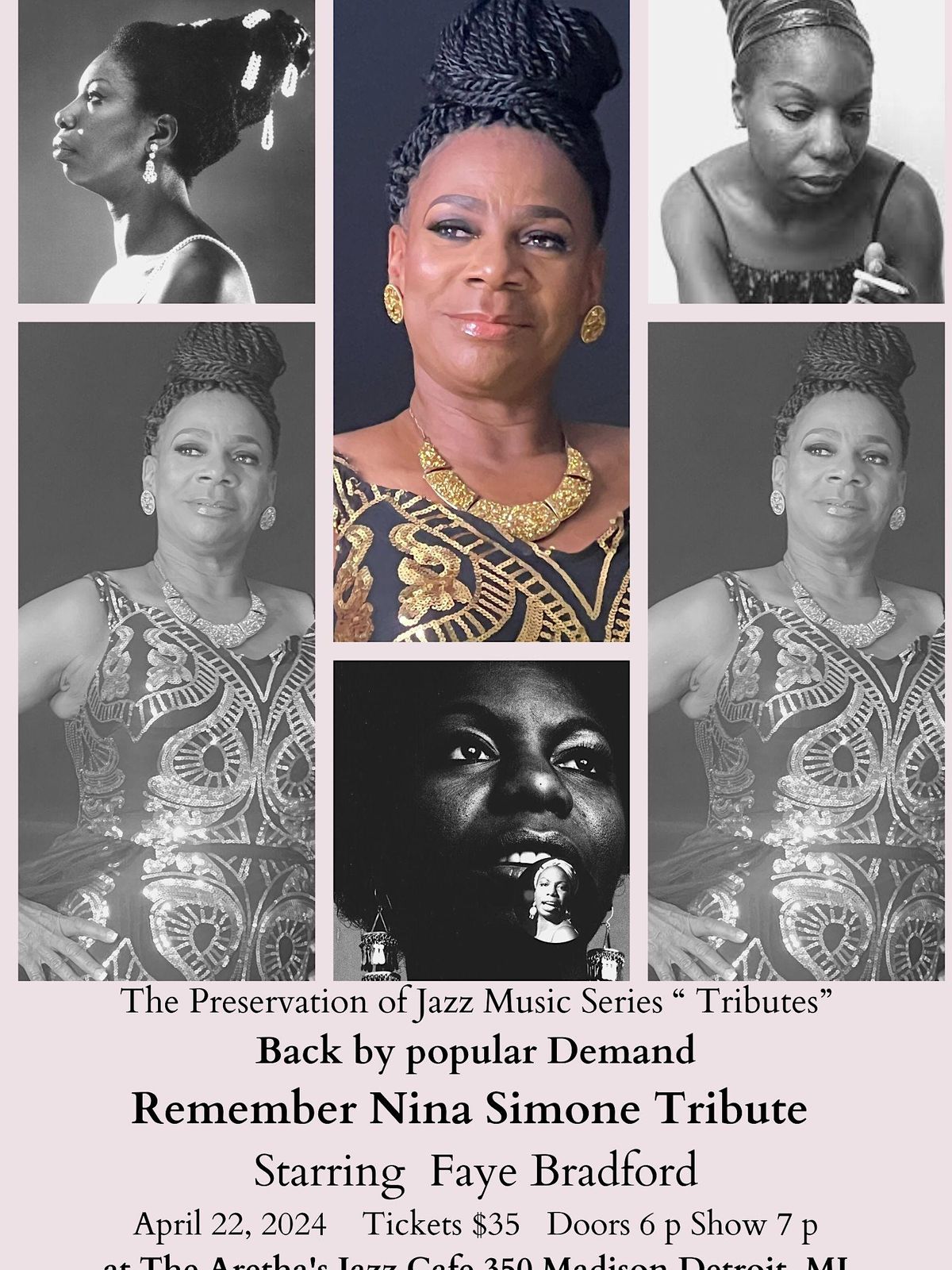 The Nina Simone Tribute ft. Faye Bradford at the Arethas Jazz Cafe