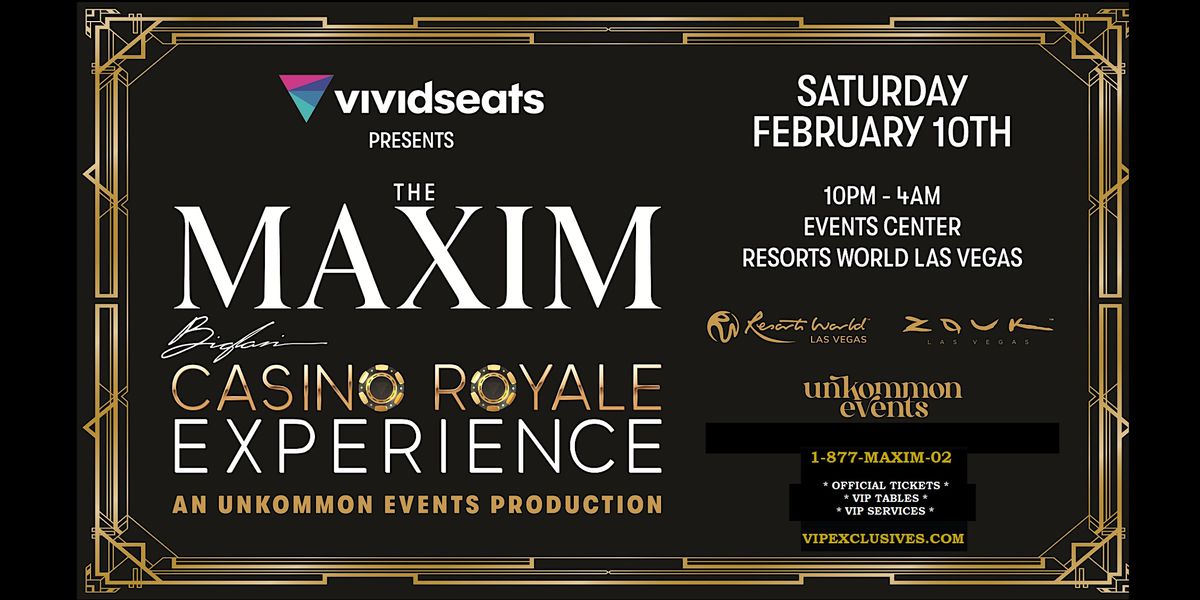 2024 Maxim Super Bowl Party - Official Tickets and VIP Services