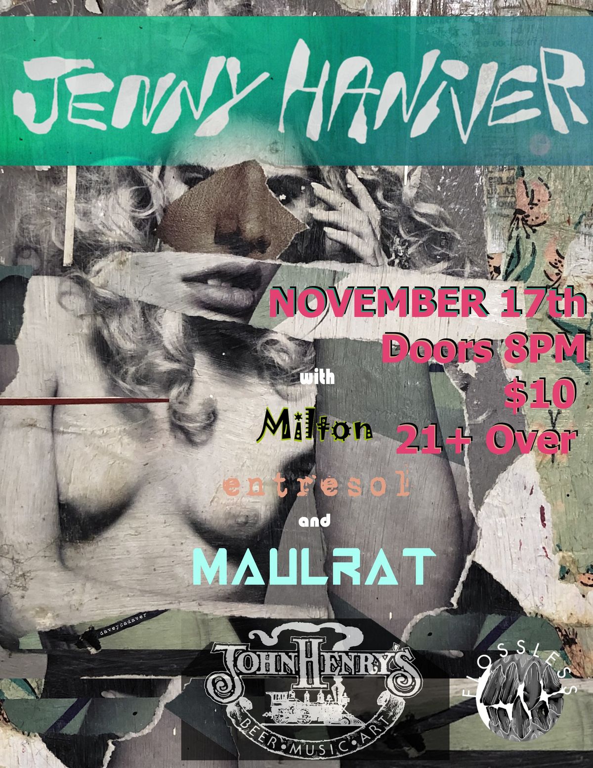 Jenny Haniver \/\/ Milton \/\/ Entresol \/\/ Maulrat