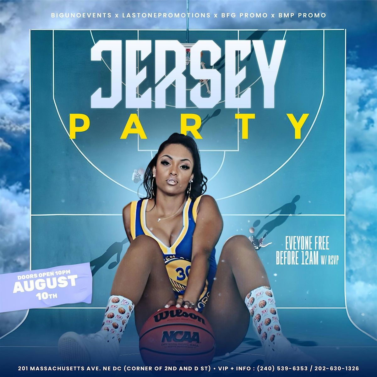 \u201cBaddies & Jerseys\u201d Sports Jersey Party In DC