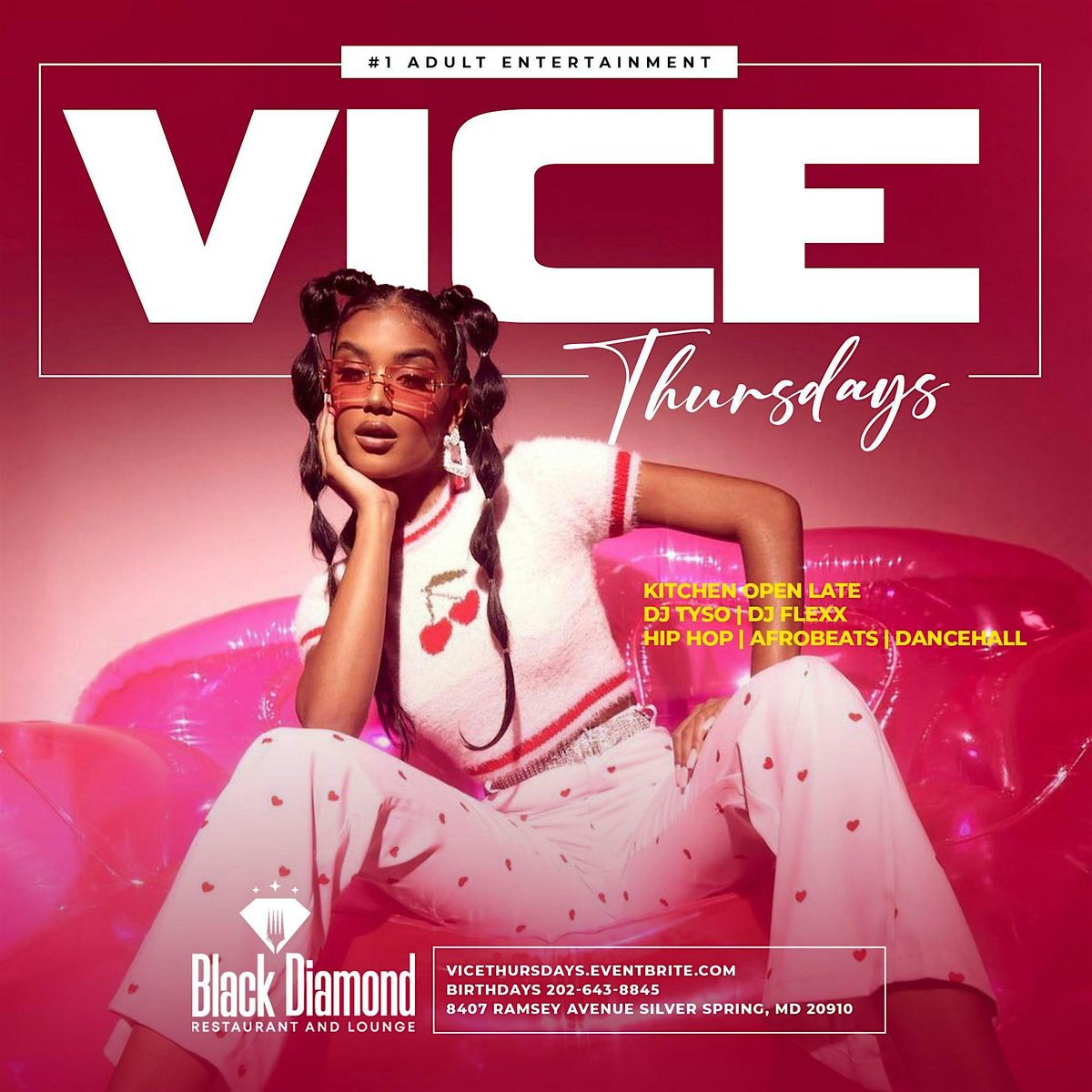 Vice Thursdays Black Diamond Lounge