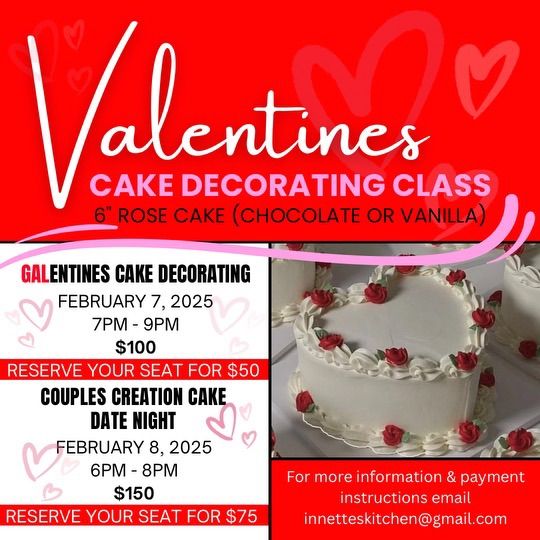 Nette's Kitchen Catering and Events' Cake Decorating Party