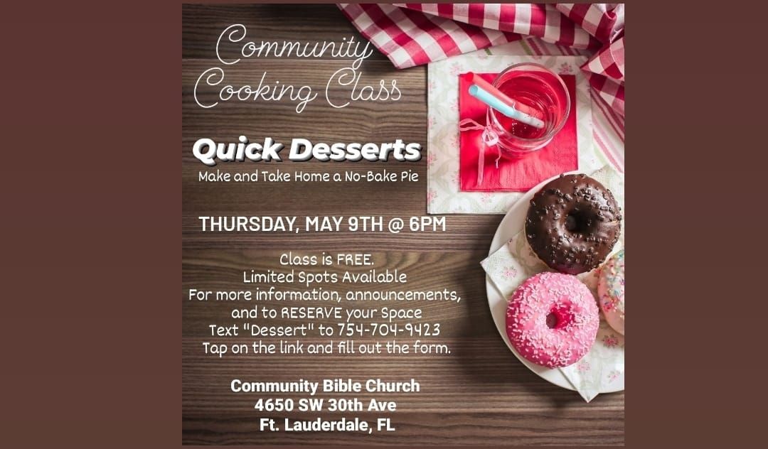 Community Cooking Class