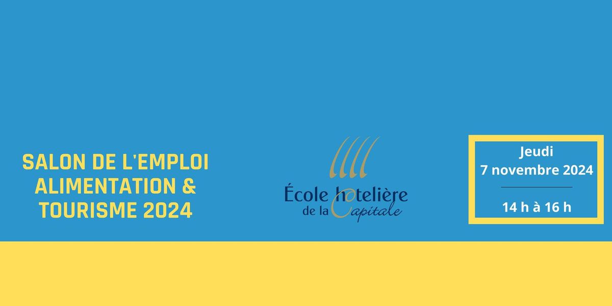 Salon Emploi Alimentation et Tourisme 