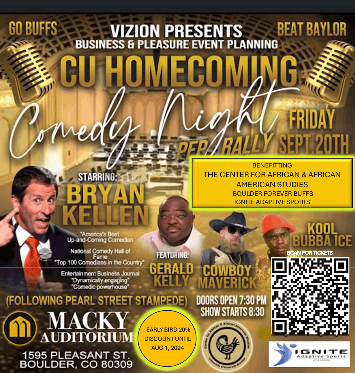 CU Homecoming Comedy Night