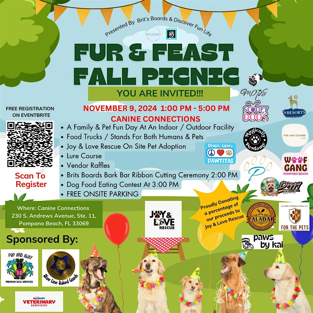 Fur & Feast Fall Picnic