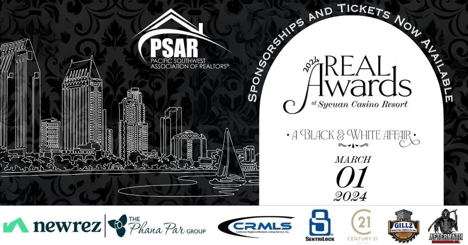2024 REAL AWARDS Tickets, Sycuan Casino And Resort, El Cajon, 1 March 2024