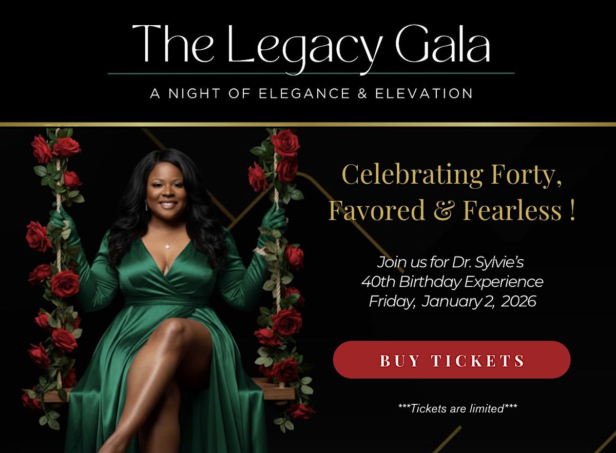 The Legacy Gala: A Night of Elegance & Elevation