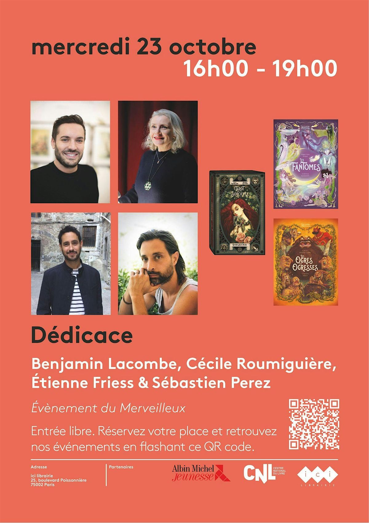 D\u00e9dicace du Merveilleux avec Benjamin Lacombe