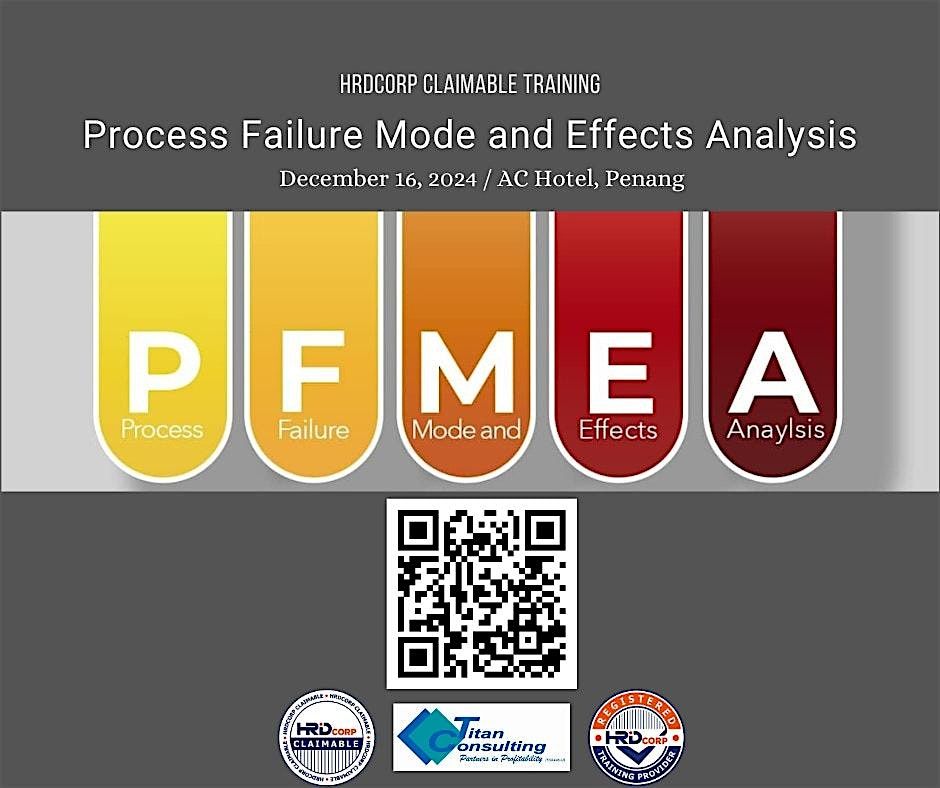 Process Failure Mode and Effects Analysis (PFMEA) Training (HRD Claimable)