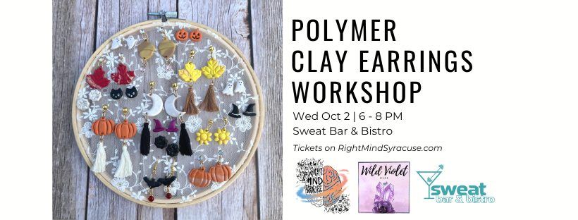 Polymer Clay Earrings Workshop