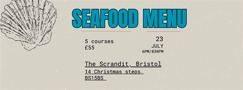 Masterchef Finalist Kasae Fraser \/ Seafood tasting menu at The Scrandit