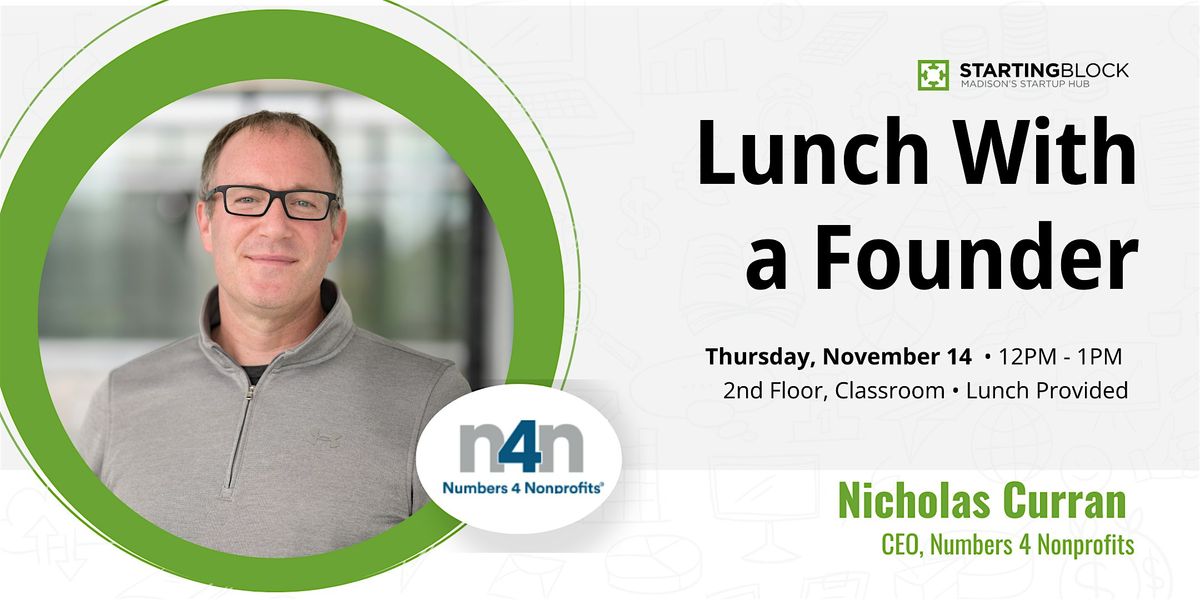 StartingBlock's Lunch with a Founder - featuring Nicholas Curran