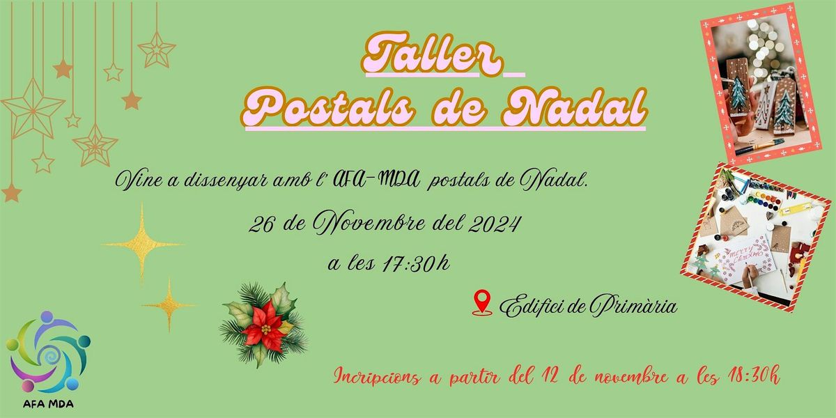 Taller de Postales de Navidad