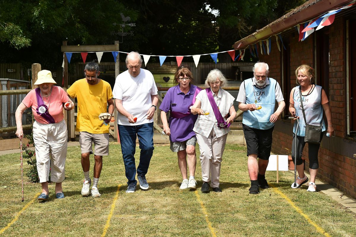 Going for gold! Witney care home hosts sports day for local community