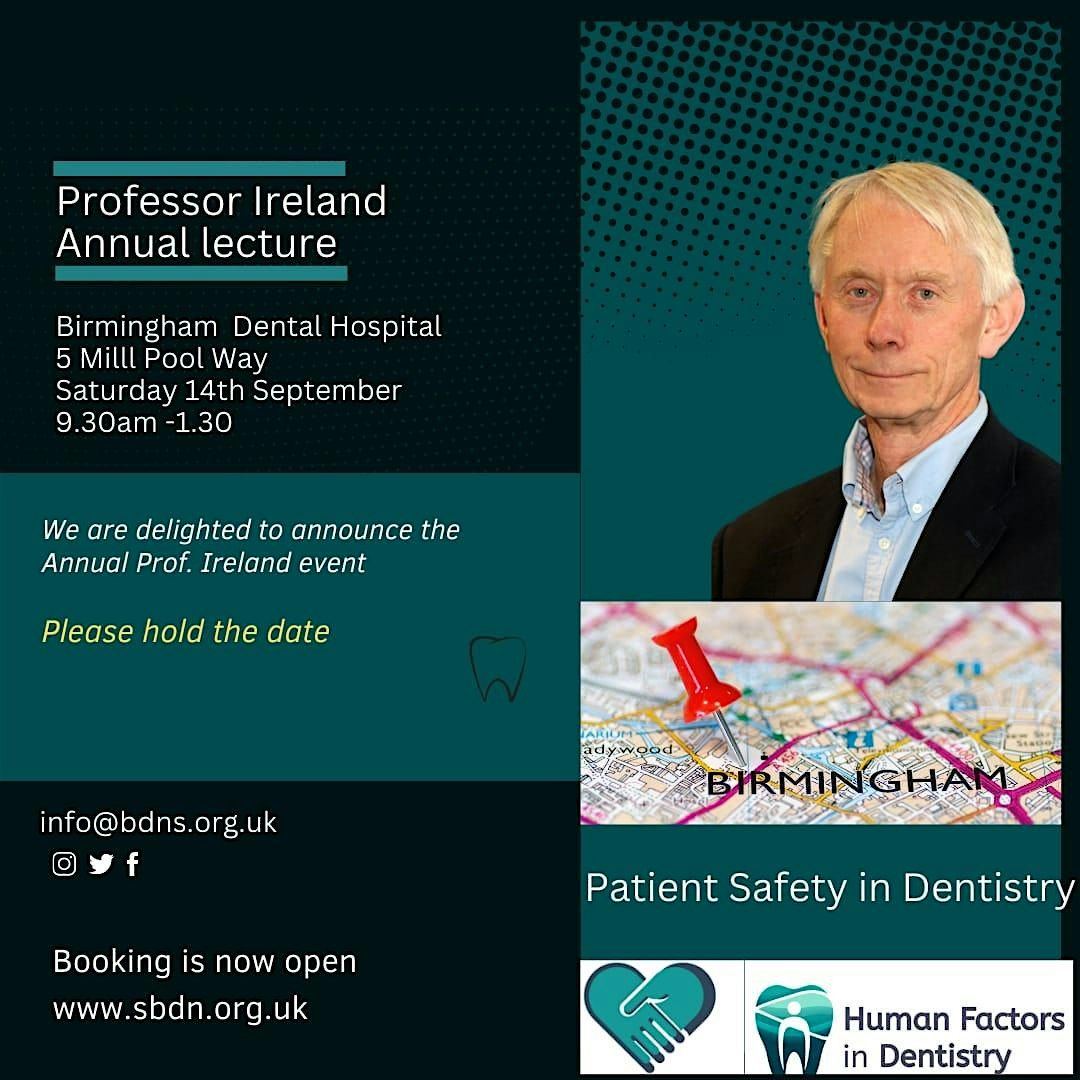 Professor Ireland - Annual Lecture