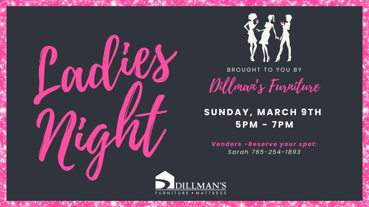 Ladies Night Out at Dillman's Furniture