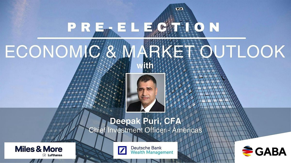 Pre-Election Economic & Market Outlook