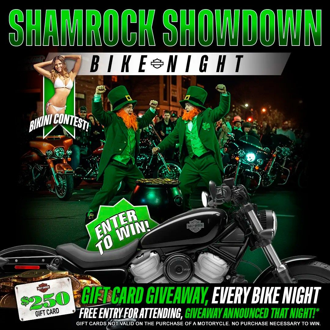 Shamrock Showdown Bike Night & Bikini Contest