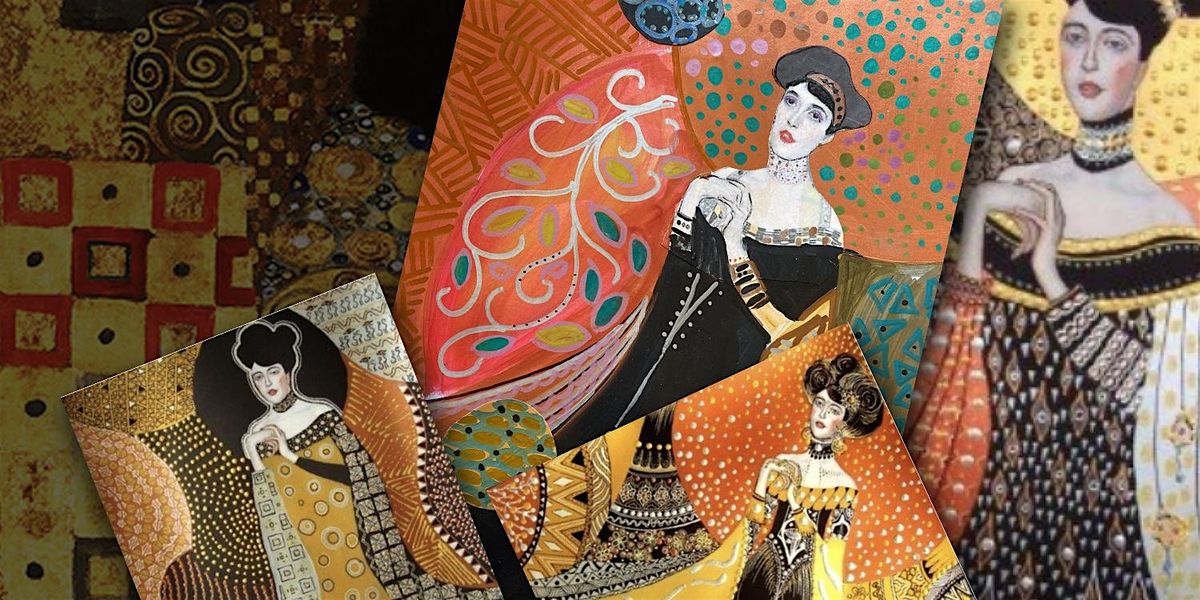 Workshop: Acrylic Painting- Mixed Media Gustav Klimt
