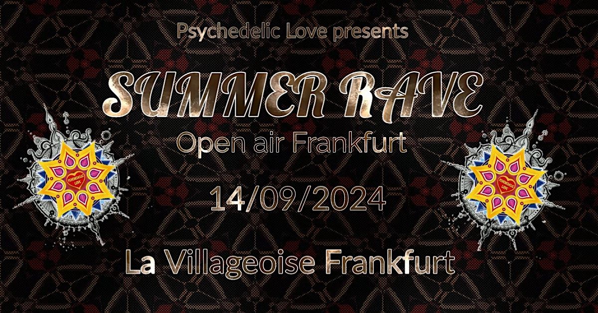 SUMMER RAVE Frankfurt open air