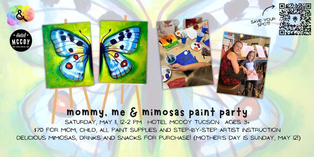 Mommy, Me & Mimosas Painting Class at Hotel McCoy!