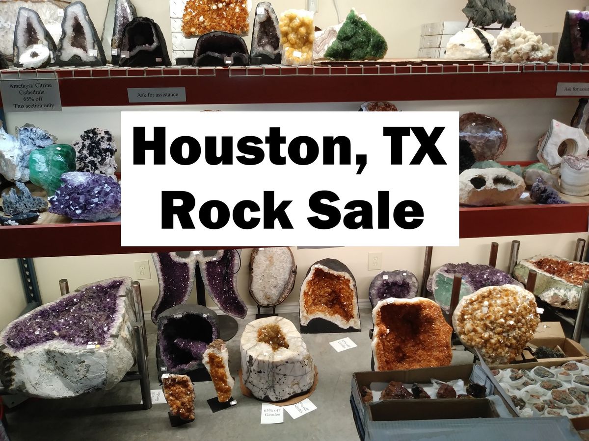 Gem Amethyst Rock Fossil Sale Feb 1, 2 (9am - 5pm) - (Houston, TX) 