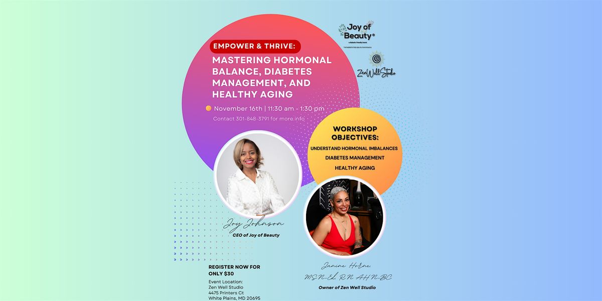 Empower & Thrive: Mastering Hormonal Balance, Diabetes Management, and Heal