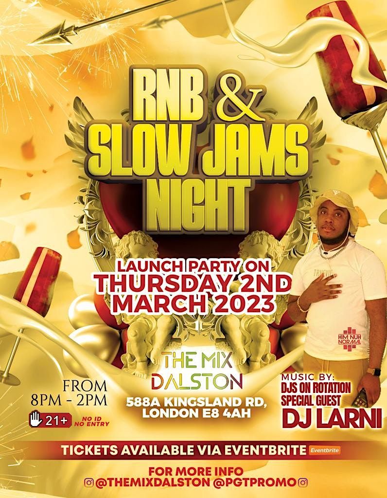 RnB & Slow Jams Night