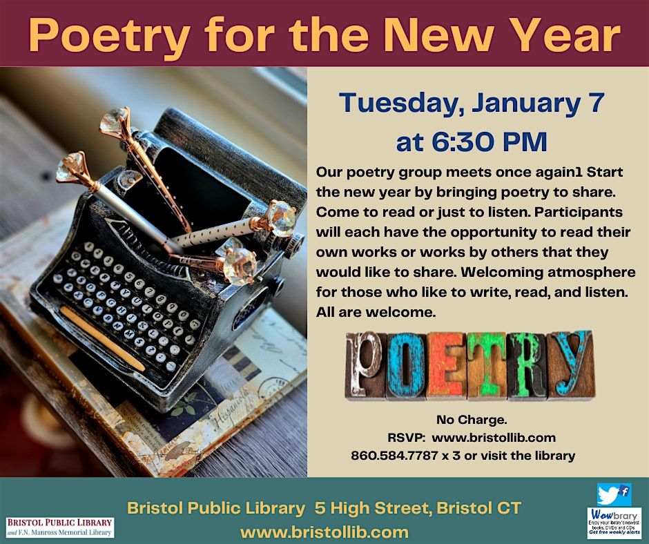 Poetry Group For the New Year