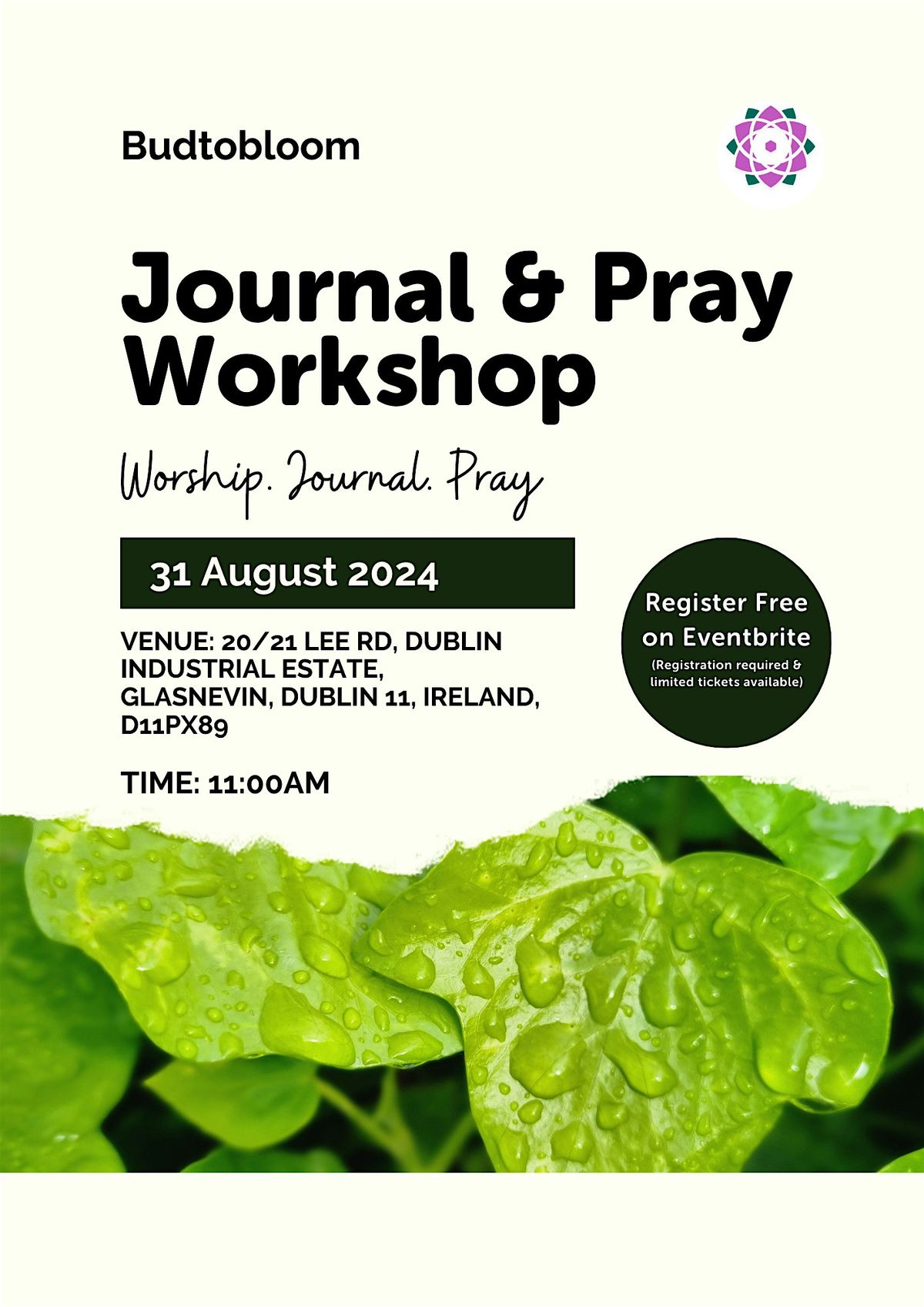 BudtoBloom Journal & Pray