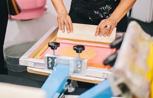 Crafts+Cocktails: Screen Printing