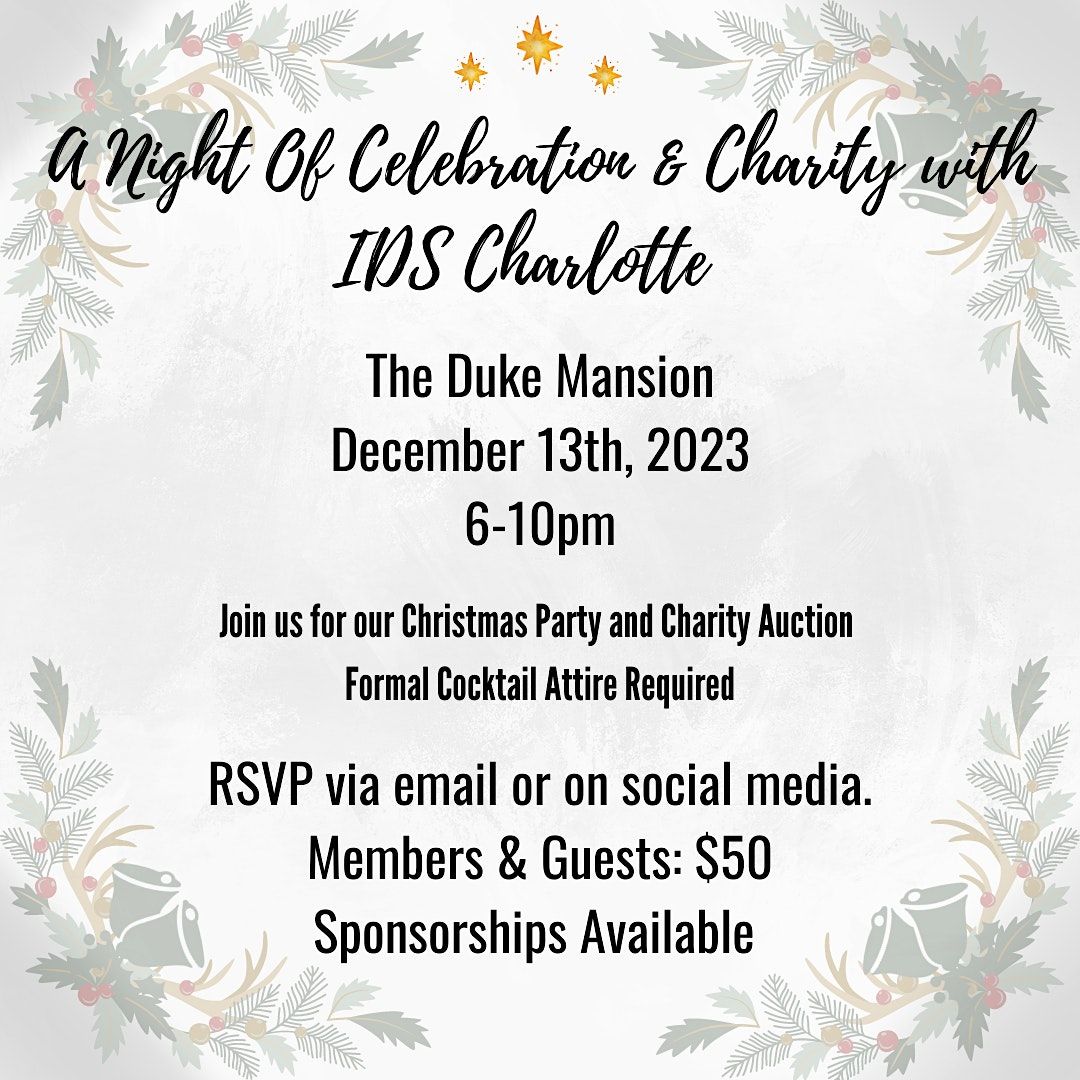 IDS Charlotte Holiday Charity Cocktail Event