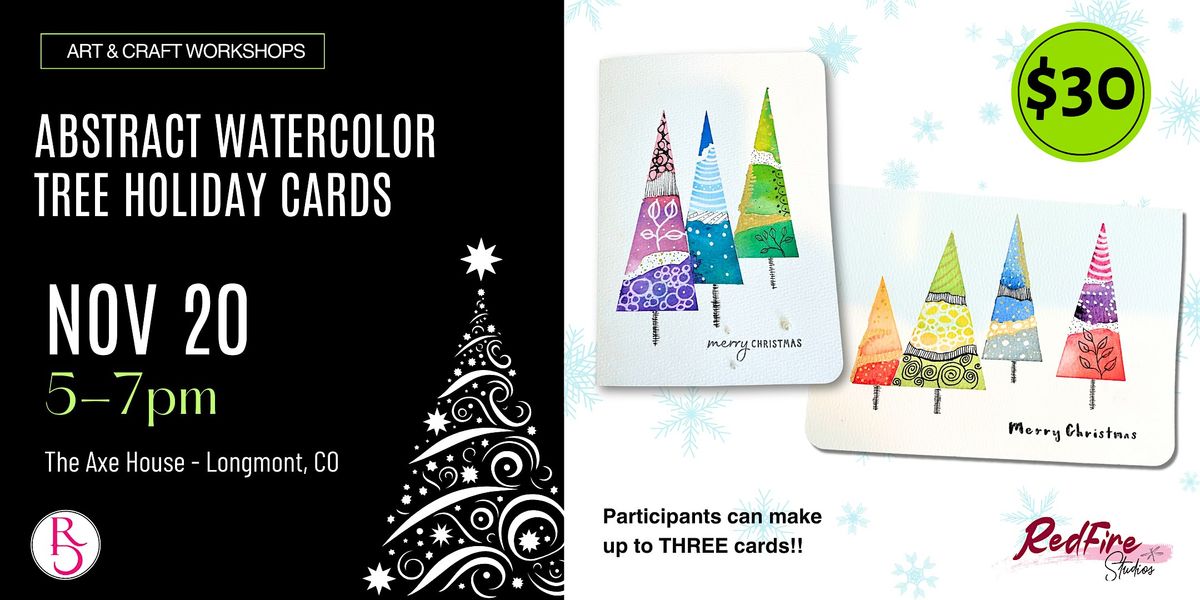 Art & Craft Workshop - Watercolor Holiday Cards