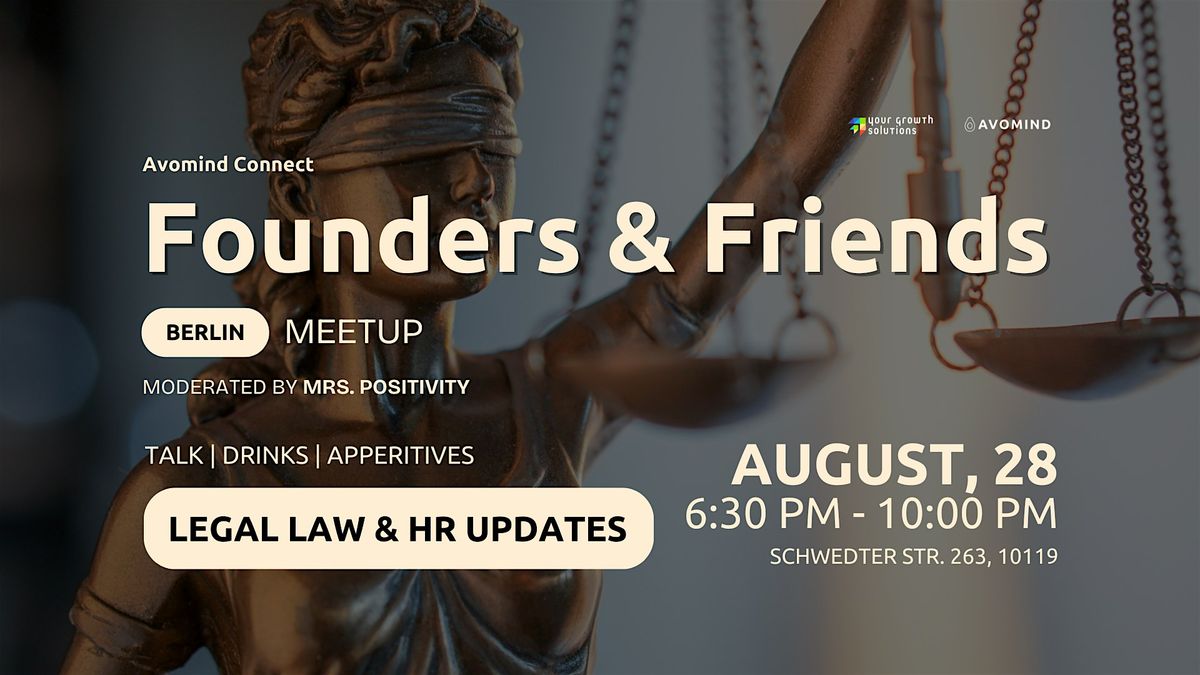 Avomind Connect: Founders & Friends Berlin Meetup #5