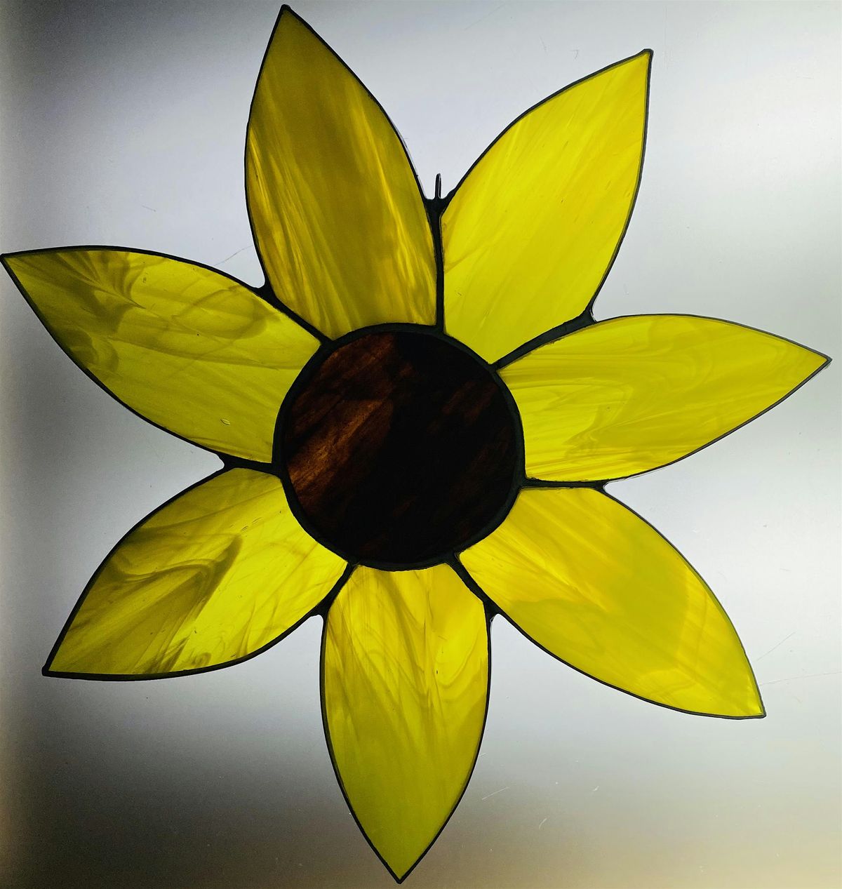 Stained Glass Sunflower