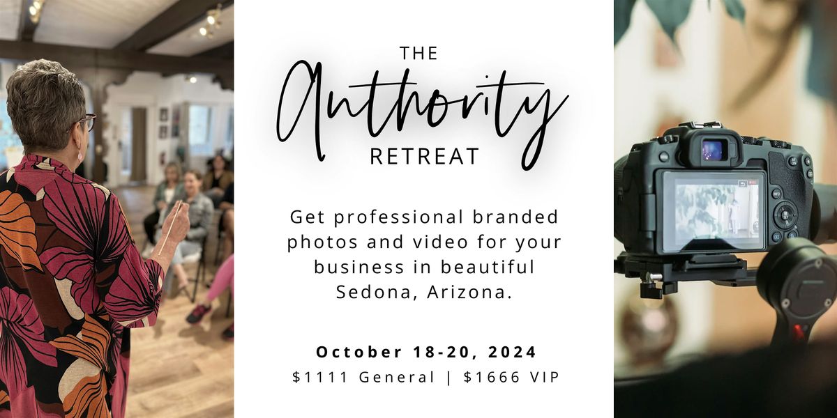 Get Professional Video and Photos for your business! Retreat in Sedona, AZ