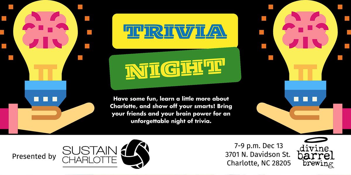 Sustainability Trivia Night