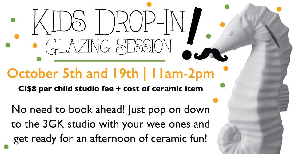 Kids Open Studio | Drop-In Glazing Session | 11am-2pm