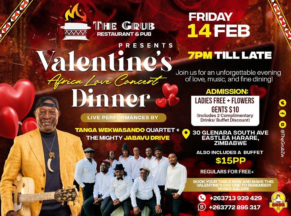 Valentine's Africa Love Concert Dinner