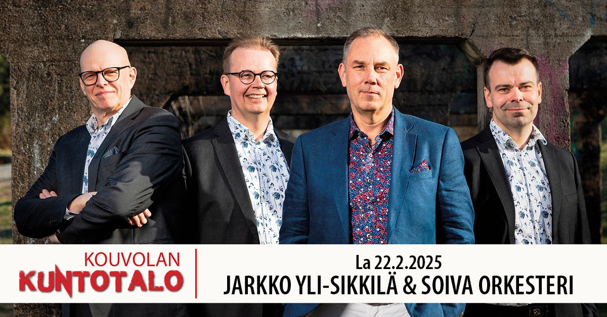 Kouvolan Kuntotalon tanssit - 22.2.2025 Jarkko Yli-Sikkil\u00e4 & Soiva Orkesteri