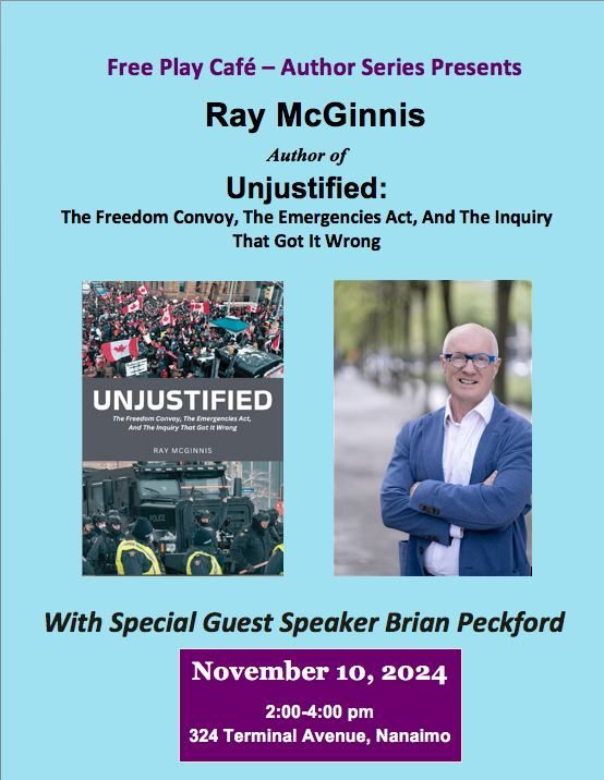 Unjustified - Author Talk with Ray McGinnis